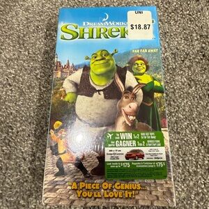 Shrek VHS Tape factory sealed